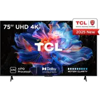 TCL V6C 75V6C, 190,5 cm (75"), 3840 x 2160 Pixel, DLED, Smart-TV, WLAN, Metallisch