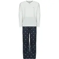 Tommy Hilfiger Pyjama-Sets LS WOVEN HENLEY PJ SET - BOXED herren