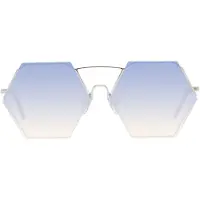 Ana Hickmann Sonnenbrille HI3086 04A 59 Damen Gold