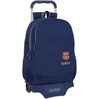 Safta Fc Barcelona 2nd Kit 20.1l 32x42x15 Cm Rucksack Mit Rollen Blau Blau One Size