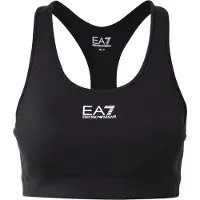 Emporio Armani für Damen. 7W000231_AF12625 Dynamic Athlete Vigor7 BH schwarz (XL), Sportlich, Multisport, Polyamid