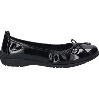Josef seibel Ballerina "Fenja 09, black-black", Damen, Gr. 36, schwarz (schwarz, schwarz), Obermaterial: 100% Rindsleder Leather cow., Schuhe Ballerina