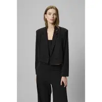 My Essential Wardrobe Damen Blazers Reecemw Short Blazer - Zwart - Größe 40