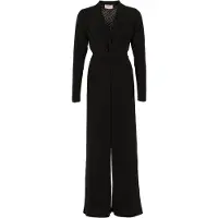 Freebird Damen Jumpsuits Vasili Ls - Zwart - Größe XS