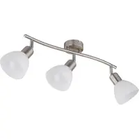 Globo 81490301, Nickel, Glas, Metall, IP20, I, E14, LED
