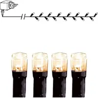 Best Season LED-Lichterkette, 80tlg. Farbe warm white, outdoor, m.Trafo, Kabel:schwarz, 498-26