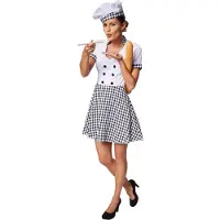 Dressforfun Faschingskostüm Chefkoch – Damen – Größe S