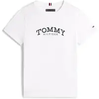 Tommy Hilfiger T-Shirt Monotype Print KB0KB10051 M Weiß Regular Fit