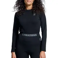 Poederbaas Unterhemd Baselayer Damen Shirt Black-XL