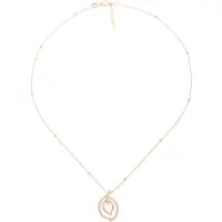 Orphelia 'Celine' Damenkette mit Anhänger aus 925er Sterlingsilber - Rosé ZH-7114/RG