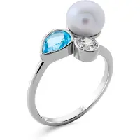 Orphelia Damenring 925 Sterling Silber - Silber ZR-7498