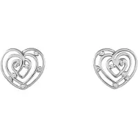 Orphelia 'Euphoria' Damen Ohrstecker aus 925er Sterlingsilber - Silber ZO-7522