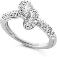 Orphelia 'Palma' Damen-Ring aus 925er Sterlingsilber – Silber ZR-7569