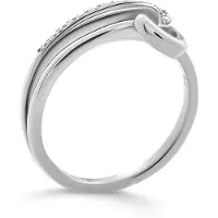 Orphelia 'Ida' Damen-Ring aus 925er Sterlingsilber – Silber ZR-7521