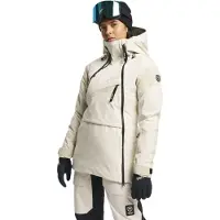 Tenson Damen Skijacke Jackorak, atmungsaktiv, Farbe Silber, Größe S/36