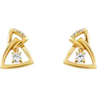 Orphelia 'Santorini' Tropfenohrringe aus 925er Sterlingsilber für Damen - Gold ZO-7570/G
