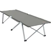 vidaXL Klapp Schlafbett fürs Camping Grau 194 x 62,5 x 42,5 cm