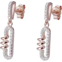 Orphelia „Gigi“ Tropfenohrringe aus 925er Sterlingsilber für Damen – Rosé ZO-7438