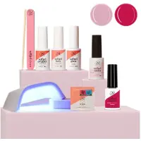 PN Selfcare Gellack Starterpaket – N5 Natural Beauty + N16 Hot Pink 6 ml Nagellack