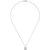 Orphelia Damen-Kette aus 925er Sterlingsilber mit Anhänger – Silber ZK-2766
