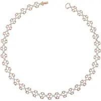 Orphelia Halskette für Damen, Sterling-Silber 925, Silber/Rosé, ZK-7212
