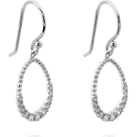 Orphelia 'Aria' Damen Ohrhänger aus 925er Sterling Silber - Silber ZO-7494