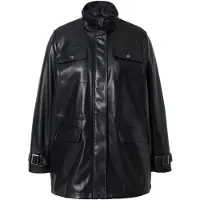 Miamoda Kunstlederjacke in schwarz | Gr.: 50