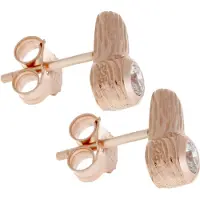 Orphelia Ohrstecker für Damen, 925 Sterlingsilber, Rosé, ZO-6025/1