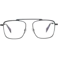 YOHJI YAMAMOTO Montures optiques grises pour hommes
