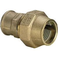 Viega Maxiplex Verschraubung 275396 Ø 25 mm x Rp 3/4, Rotguss, Verschraubung