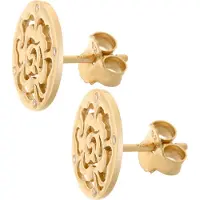 Orphelia 'Fiore' Damen 925er Sterling Silber Ohrstecker - Gold ZO-7079/2