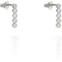 Orphelia 'Bling' Damen 925 Sterling Silber Ohrhänger - Silber ZO-7547