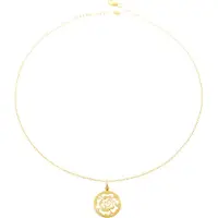 Orphelia „Fiore“ Damenkette aus 925 Sterling Silber mit Anhänger - Gold ZH-7079/2