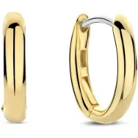 Ti sento - OHRRINGE - Ovale Creolen - gold