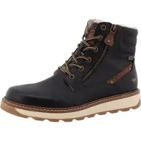 Mustang Shoes Winterstiefelette "Elio" Schnürstiefel, Winterstiefel mit Warmfutter