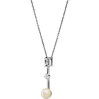 Orphelia 'Maxime' Damenkette mit Anhänger aus 925er Sterlingsilber – Silber ZH-7514