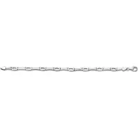 Orphelia Damen 925 Sterling Silber Set: Kette + Armband - Silber SET-041