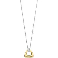 Ti sento Halskette - 925er Sterlingsilber Halskette - Gr. unisize - in Gold - für Damen