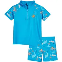 Playshoes UV-Schutz Bade-Set Meerestiere türkis 461352_15