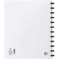 Oxford Ringmappe image overhead manageMe! mit 20 Hüllen A4 235 x 310mm weiß Packung mit 5 Stück