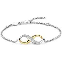Ti sento Armband - 925er Sterlingsilber Glided - Gr. ONESIZE - in Gold - für Damen
