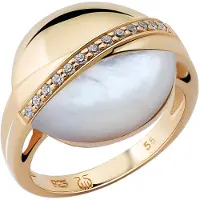 Orphelia Damen-Ring Sterling-Silber 925 – Gold ZR-7506/G