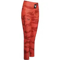 Under Armour Project Rock Damen Orange Knöchel Leggings