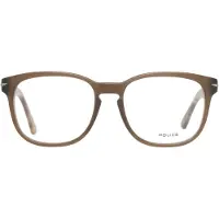 Police Polizei Runde Herrenbrille Braun