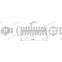 Monroe Fahrwerksfeder SPRINGS SP5046