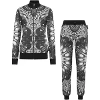 Plein sport Trainingsanzug: Oberteil und Hose OPTICAL FLOWER