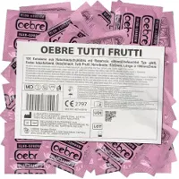 Oebre CLUB-Condom *Tutti-Frutti* 100 St Kondome