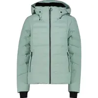 CMP wattierte Damen Skijacke mit Clima Protect und Kapuze grün 44
