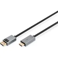 Digitus Db-340202-018-s Displayport Auf Hdmi Kabel 1.8 M