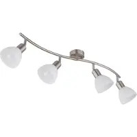 Globo 81490401, Nickel, Glas, Metall, IP20, I, E14, LED